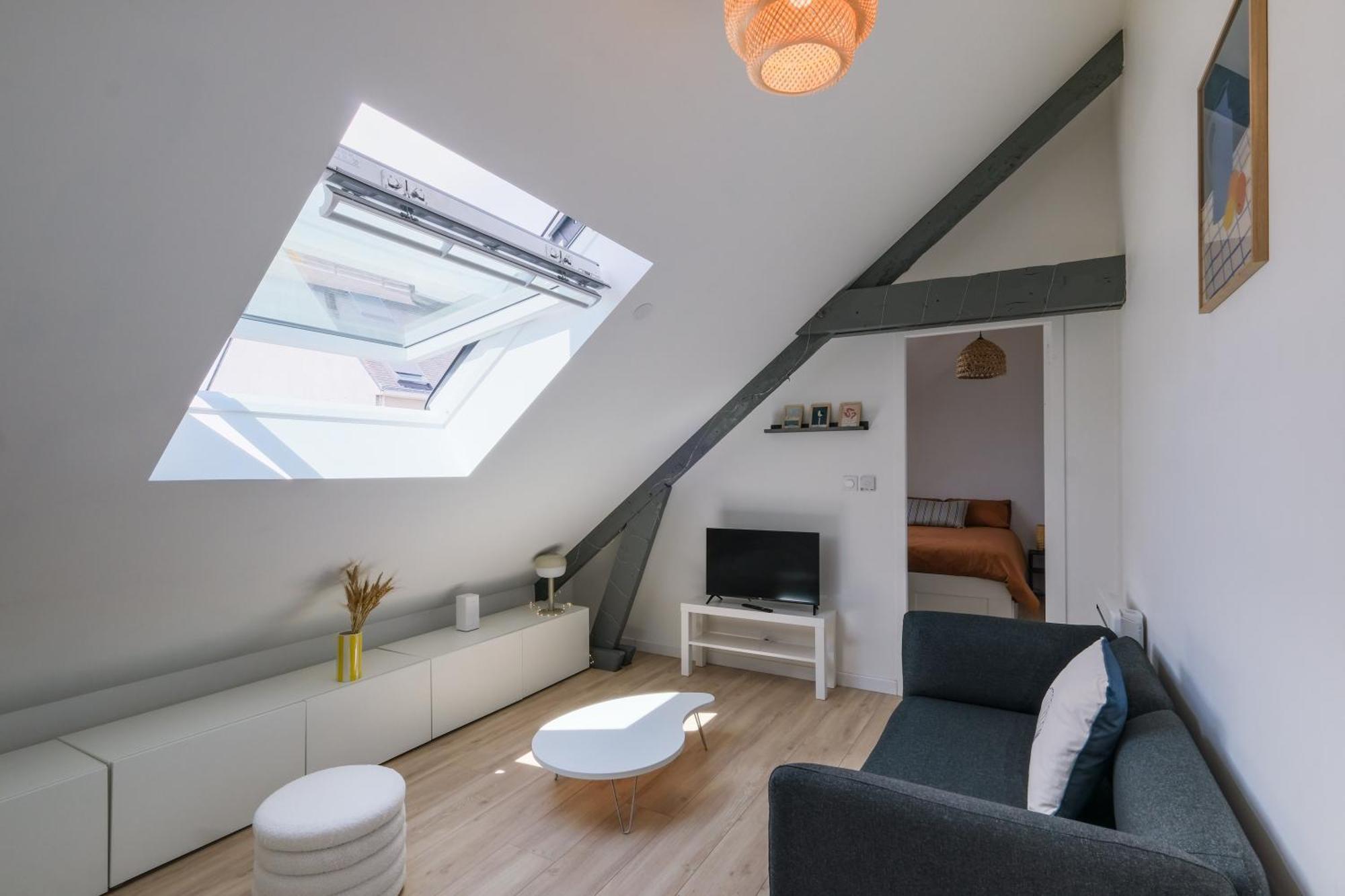 Le Perchoir Du Marche - Appt Pour 2 Apartment Saint-Nazaire  Exterior photo