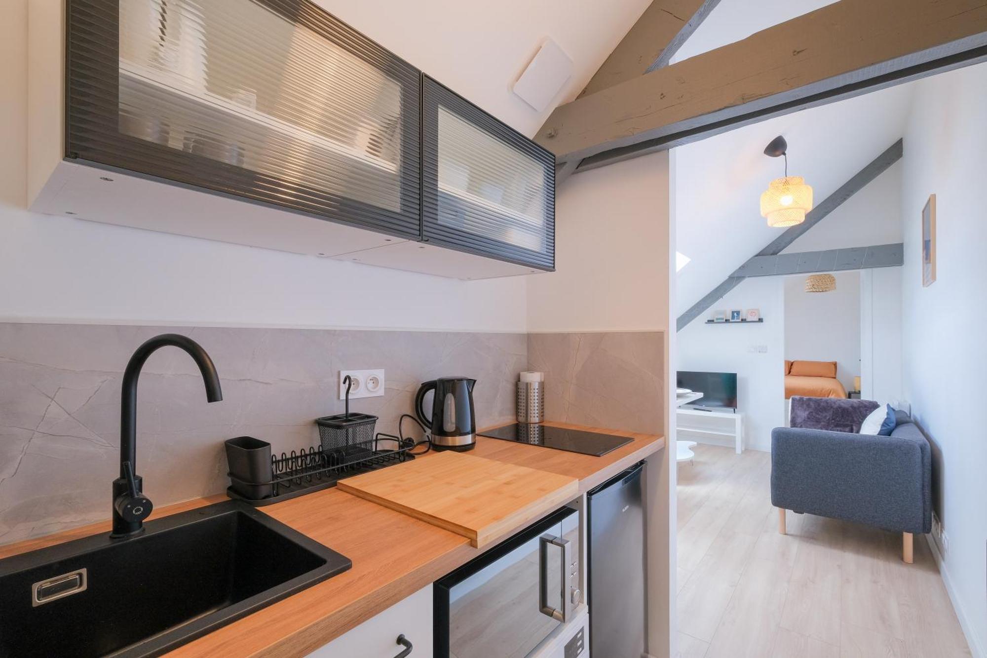 Le Perchoir Du Marche - Appt Pour 2 Apartment Saint-Nazaire  Exterior photo